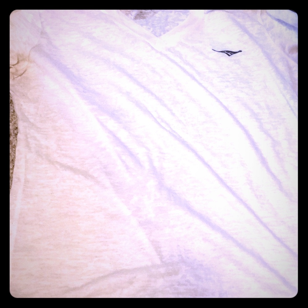 White Running Tee